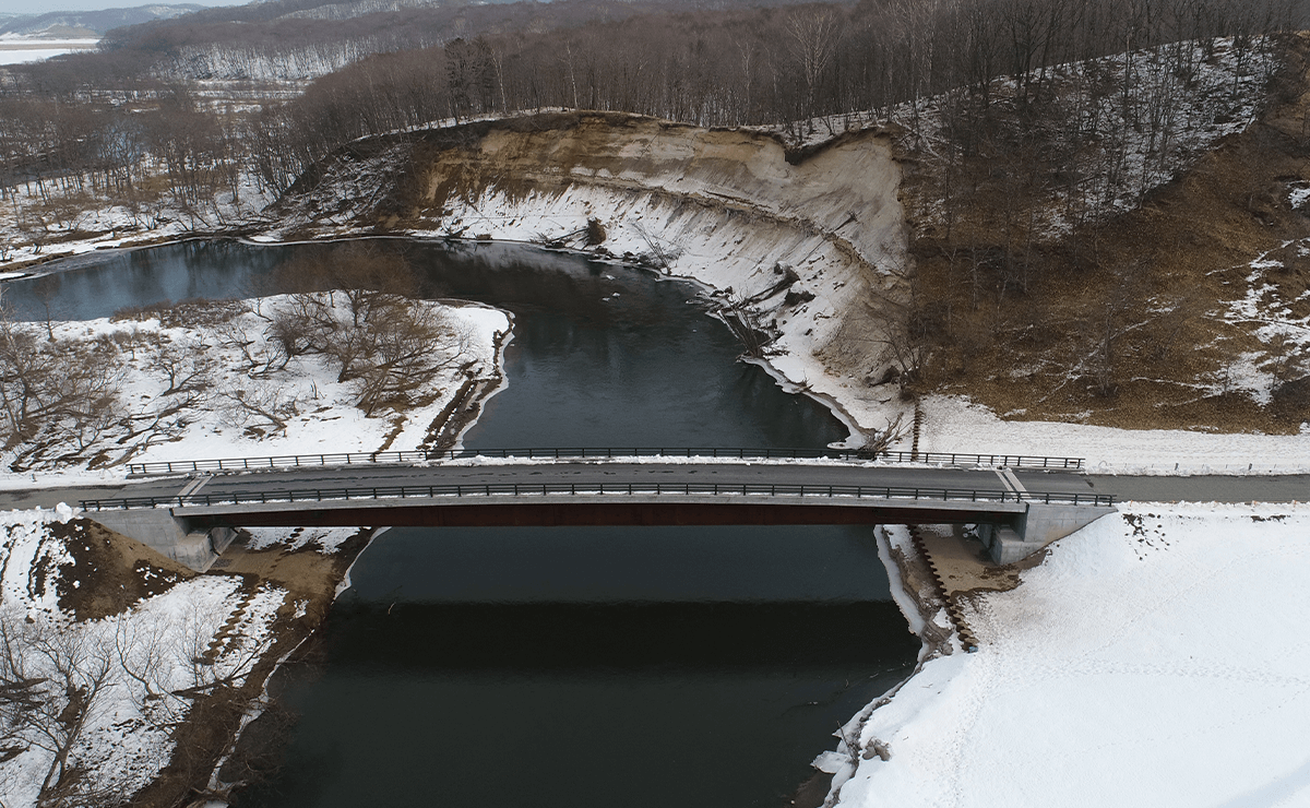 02年災0010号クチョロ原野塘路線災害復旧工事